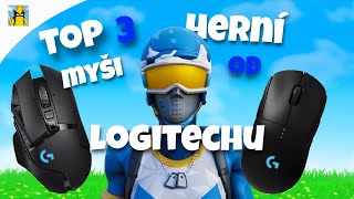 ⌨️TOP 3 NEJLEPŠÍ MYŠI OD LOGITECHU NA FORTNITE v roce„2024“🌴 [upl. by Downing900]