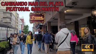 Recorriendo Mar del Plata Peatonal San Martín [upl. by Nnylsaj]