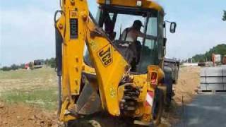 Backhoe Loader JCB 2CX Streetmaster Part3 [upl. by Erbes]