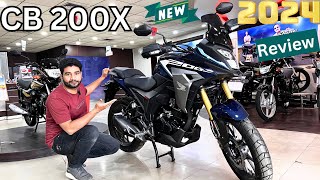 Honda New CB200X Budget Adventure Tourer Machine On Road Price Mileage New Features Full Review [upl. by Nabru]