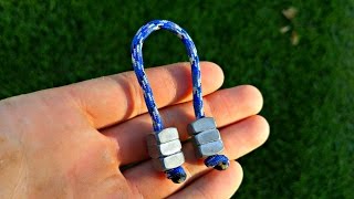 How To Make Square Nut Begleri Cheap And Easy DIY Begleri [upl. by Hugh]