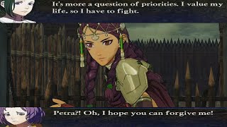 Fire Emblem Warriors Three Hopes  Shamir Linhardt amp Bernadetta vs Petra Unique Dialogue [upl. by Eneluqcaj763]