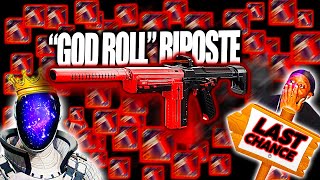 GOD ROLL REPOSTE  FINAL CHANCE [upl. by Kenyon]