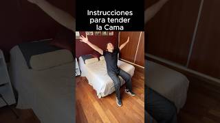 Instrucciones Para Tender la Cama 🛌 gastiobeide youtubeshorts shorts [upl. by Lepine990]