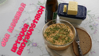 vegetarisch Brotaufstrich Dip  Liptauer Brotaufstrich ➽ der Klassiker [upl. by Eniawtna]