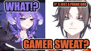 Selen is grossed out by Mystas Gamer Sweat 【Nijisanji EN  Mysta Rias Selen Tatsuki】 [upl. by Stannwood709]