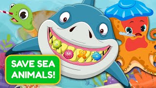 Learning Animals for Kids Save Sea Animals – Keiki Games [upl. by Elehcin]