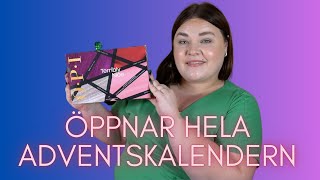 ÖPPNAR OPI ADVENTSKALENDER 2023 [upl. by Aseeral]