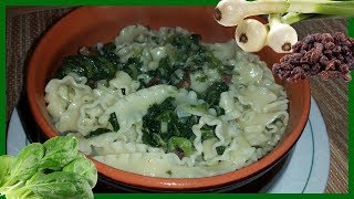 Pasta con spinaci  Le Ricette di Zio Roberto [upl. by Rojas757]