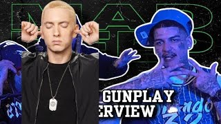 LEFTY GUNPLAY KILLS EMINEM SUPERMAN BEAT FREESTYLE [upl. by Nelyag818]