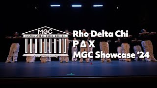 Rho Delta Chi  TAMU MGC Showcase 2024 [upl. by Einittirb]