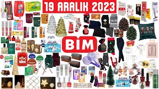 RESMİ KATALOGDAN✅ BİM 19 ARALIK 2023  BİM İNDİRİMLERİ  GIDA TEMİZLİK YILBAŞI  BİM AKTÜEL ÜRÜNLER [upl. by Enortna]