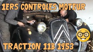 Traction 11B 1953  1ers controles moteur [upl. by Petras]