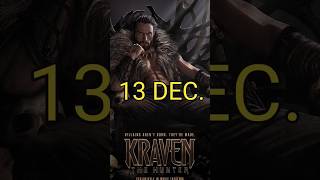 Kraven the Hunter new release date marvel shorts [upl. by Adnawyek545]