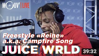 Juice WRLD freestyle sur quotReinequot de Dadju  quotCampfire Songquot official [upl. by Sucramrej853]