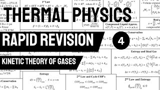 Thermal Physics  Rapid Revision  Part4  NEET  JEE [upl. by Yellac]