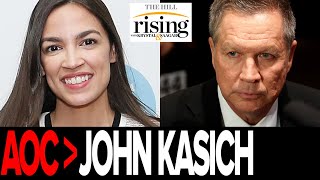 Krystal and Saagar Polls Show Voters Want To Hear From AOC MORE Than John Kasich Despite DNC Choice [upl. by Adnohsar]