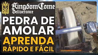 Como Usar a PEDRA de AMOLAR no Jogo Kingdom Come Deliverance  2024  Grindstone [upl. by Utir903]