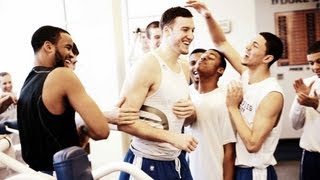 Miles Plumlee wins THE BELT [upl. by Neerihs]