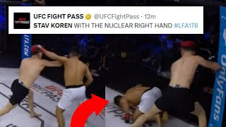 FIGHTERS REACT TO STAV KOREN KNOCKOUT HUSSAIN BAKHSH SAFARI  KOREN VS SAFARI REACTIONS [upl. by Stanleigh484]