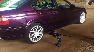 BMW E46 Fahrwerk einbauen Stoßdämpfer vorne und hinten Bilstein Eibach [upl. by Kelleher504]