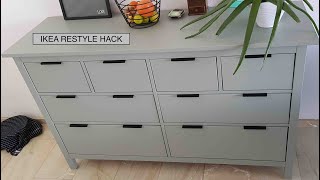 COOL IKEA HACK  RESTYLE YOUR DRESSOR UNDER USD 60 [upl. by Saleem]