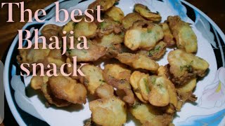 Bhajia snack recipe Potato Bhajia Perfect Bhajia [upl. by Eiralc]