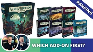 Arkham Horror The Card Game Ranking our favorite board game Which expansions you should get first [upl. by Kcirdnekel84]