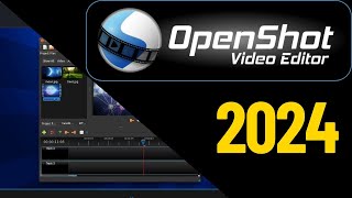 Openshot Video Editor Tutorial for Beginners 2024 [upl. by Ahsinid]