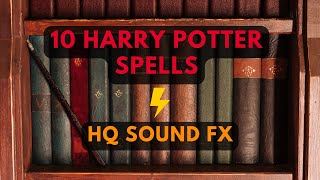 ⚡10 Harry Potter Spells Sound Effects [upl. by Reese]