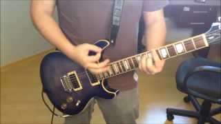 Imagine Dragons  Radioactive Live at The Joint Solo Guitar Cover [upl. by Anoj342]