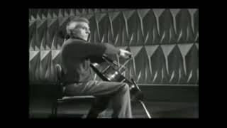 Paul Tortelier JeanSébastien Bach prélude de la suite pour violoncelle n° 1 [upl. by Ellehcear]