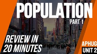 Population Part 1  AP Human Geography Unit 2 Review [upl. by Yerg]