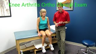 Knee Arthritis  Ortho Clinical Exam [upl. by Aihsotan926]