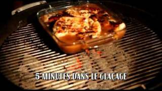 Recette de poulet grillé au BBQ glaçage aux ananas Smoke House [upl. by Seiden626]