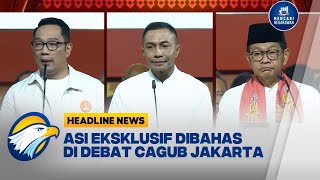 HEADLINE NEWS 2810 Solusi Cagub Jakarta Terkait Asi Eksklusif [upl. by Haramat]