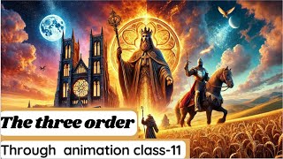 Class 11  chapter  The Three orders  through animation I line by line explanation of NCERT [upl. by Vidovik]