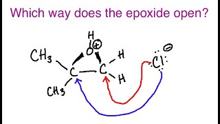 Acid Catalyzed Epoxide Openings  How do I know which product forms [upl. by Jollanta]