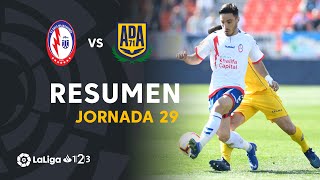 Resumen de CF Rayo Majadahonda vs AD Alcorcón 20 [upl. by Jews109]