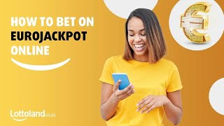 How to Bet On EuroJackpot Online [upl. by Tavey]