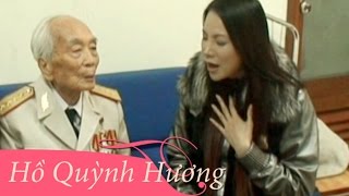 Hồ Quỳnh Hương hát tặng Đại Tướng Võ Nguyên Giáp [upl. by Aikim]