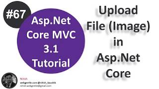 67 Upload file image in aspnet core mvc  IFormFile in aspnet core  AspNet Core tutorial [upl. by Ebag]