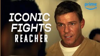 Reacher’s Iconic Fight Scenes  REACHER  Prime Video [upl. by Yeca]