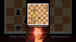 what a move😲 chess [upl. by Htennek]