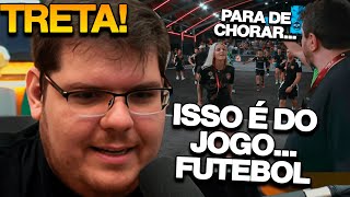 CASIMIRO COMENTA SOBRE TRETA DO GAULES NA KINGS LEAGUE [upl. by Inoliel]