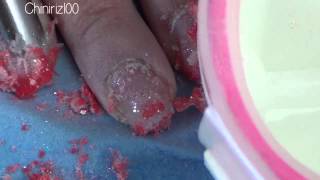 How To Soak off Gel NailsAcrylic Nails [upl. by Ordisi]