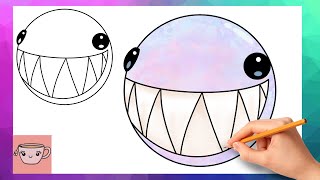 How To Draw Bubble from The Amazing Digital Circus  Cute Easy Drawing Tutorial [upl. by Isadore]