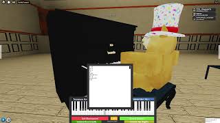 Its just a burning memoryCakewalk Roblox piano sheets Sheets in desc [upl. by Llerdnod569]