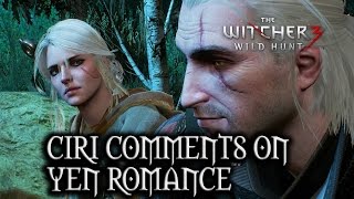 The Witcher 3  New additional dialogues with and about Yennefer [upl. by Docile633]