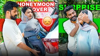 Honeymoon നിർത്തി 😭 Wifeന് എന്തുപറ്റി [upl. by Aivad132]